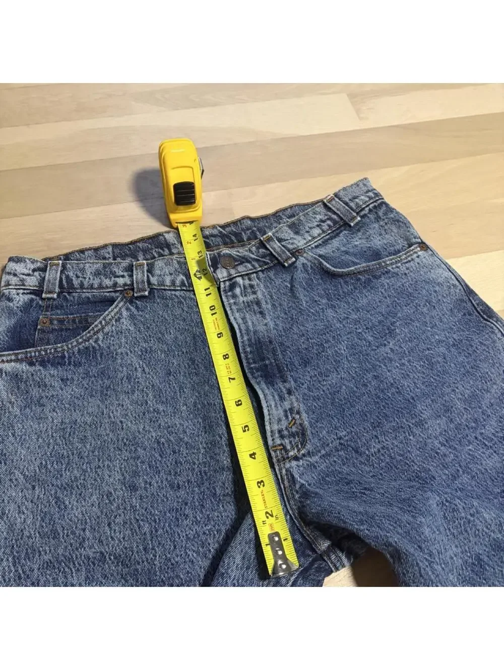 vintage rare 80s levi’s 550 relaxed fit silver tab silver medal acid wash jeans
